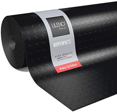 Rubberen Antislipmat voor Werkplaats en Garage - Vloermat per Meter, 360 x 100 cm, 3 mm Dikte