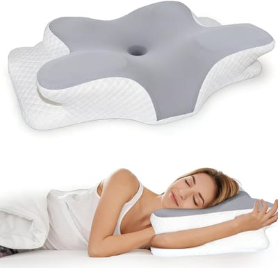 Neksteunkussen Voor Verlichting Van Nekpijn - Nekkussen - Hoofdkussen - Bedkussen Van Traagschuim - Ergonomisch Contourkussen