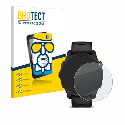 BROTECT - Screenprotector voor Garmin Forerunner 255 Music - Folie Beschermfolie Beschermglas matte