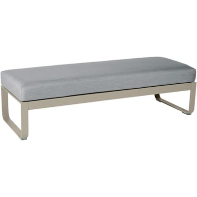 Fermob BELLEVIE Zitbank Module Midden - 14 muskaat - 79 Flanelgrijs