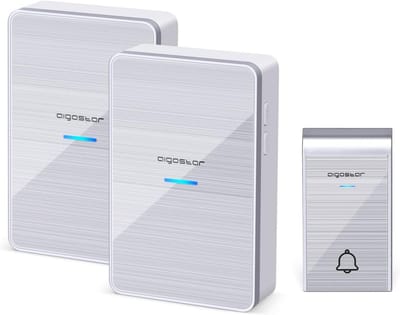 Draadloze deurbel met LED, waterdicht IP44, 36 melodietjes, 3 volumeniveaus, bereik tot 150m, geschikt voor thuis en kantoor