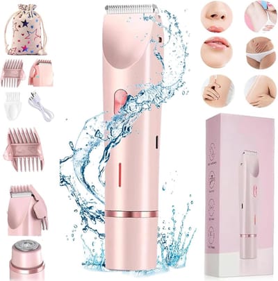 Elektrische Vrouwen Scheerapparaat - Oplaadbaar & Waterdicht voor Benen, Bikini & Onderarm