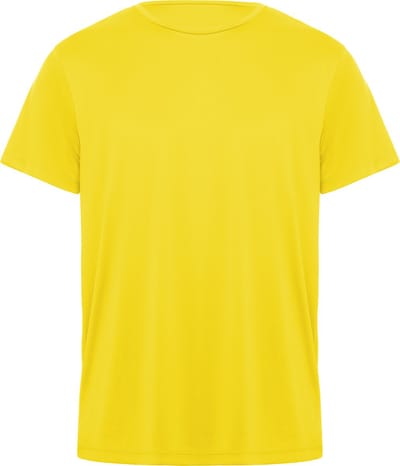 3 pack Geel unisex Control Dry sportshirt korte mouwen Daytona merk Roly maat S
