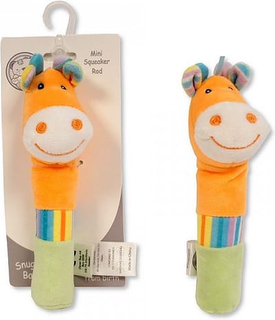 Snuggle Baby Rammelaar Knijpspeeltje bloem Giraffe 16 Cm GP-25-1182