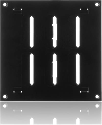 Verstelbaar Ventilatierooster 150x150mm Zwart Staal voor Optimale Luchtstroom