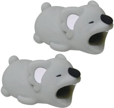 Koala kabelbeschermer - Kabelbijter - 2 stuks - Geen geknakte kabels meer - Koala - Kunststof - CHPN
