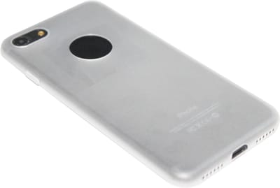 Siliconen hoesje transparant Geschikt voor iPhone 8 Plus / 7 Plus