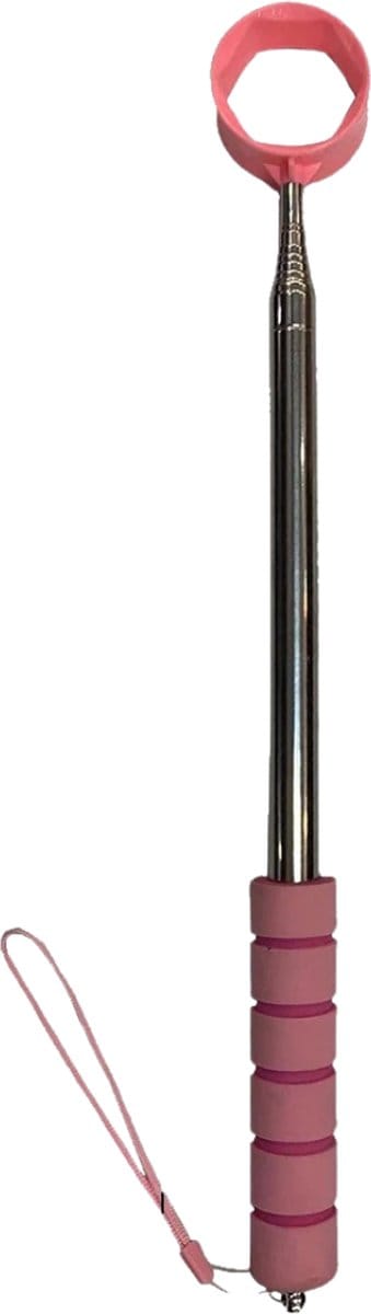Bovista Golfbalhengel - Golfhengel - Uitschuifbaar - Ball Retriever - Golf Accessoires - Roze