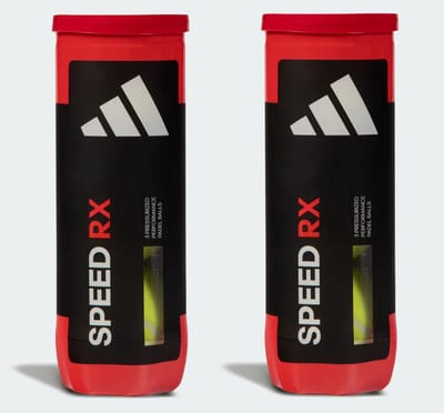 Adidas Speed RX padelbal 2 blikjes van 3 ballen