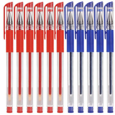 10 stuks gladde schrijftest roller teken gel inkt pen mode school kantoorbenodigdheden praktische briefpapier 10Pcs