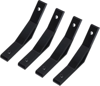Aluminium Profiel Hoeksteun - Verbindingsstukken - Frame Constructie - 135 Graden Hoek - Voor 2020 Serie - Zwart