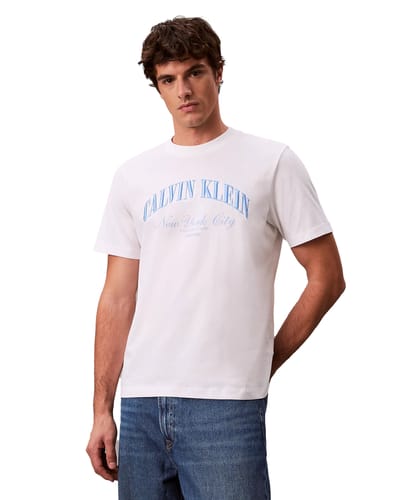 T-shirt Korte Mouw Calvin Klein Jeans March Graphic Season