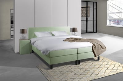 Anno 1588 Comforta Boxspringset - Pocketvering - Lentegroen - 180x200 cm - Inclusief dekbed + 2 kussens