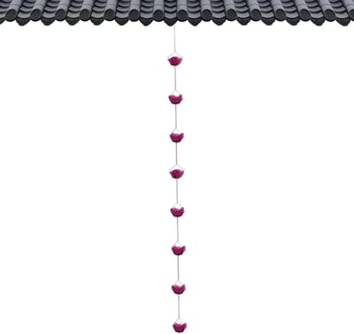 Decoratieve Regenketting - Rozengoot Vervanging - Waterafvoer Tuin - Elegante Waterval - 90 cm Lengte - Metaal
