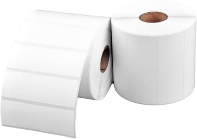 Direct Thermische Etiketten 3x1 - 2 Rollen met 1400 Stickers - Geschikt voor Zebra en Andere Printers