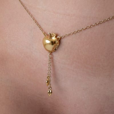 Sylvie Monthulé | Gold Belly Chain | Crunched Apple size XS size XS