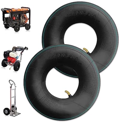 Hortemateriaal: Set van 2 Tuinslang Handwagentjes wielen voor wielen, Tractors en Grasmaaiers (4.10/3.50-4)