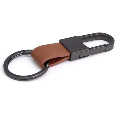 Echt Leren Sleutelhangers Voor Vrouwen Mannen Metalen Karabijnhaak Auto Sleutelriem Taille Hangende Portemonnee Sleutel Accessoires Auto Sleutelhangers