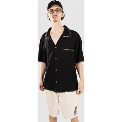 Rhythm Relaxed Whip Shirt zwart