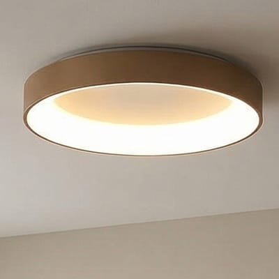 Mantra Iluminación LED plafondlamp Niseko II CCT afstandsbediening Ø38cm goudkleurig