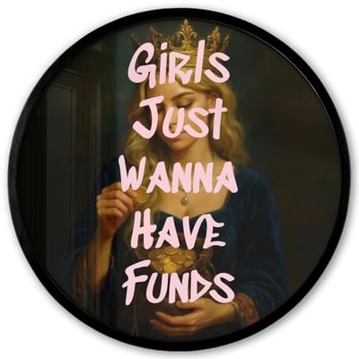 Poster in lijst Rond - Fotolijst 40x40 cm - Posters - Kroon - Vrouw - Jurk - Opvallend - Ronde posterlijst zwart - Decoratie - Wanddecoratie woonkamer - Muurdecoratie slaapkamer