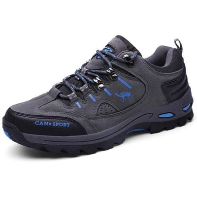 Hoge Kwaliteit Heren Wandelschoenen Herfst Winter Merk Outdoor Heren Sport Trekking Bergschoenen Waterdicht Klimmen Sportschoenen 44 grijs