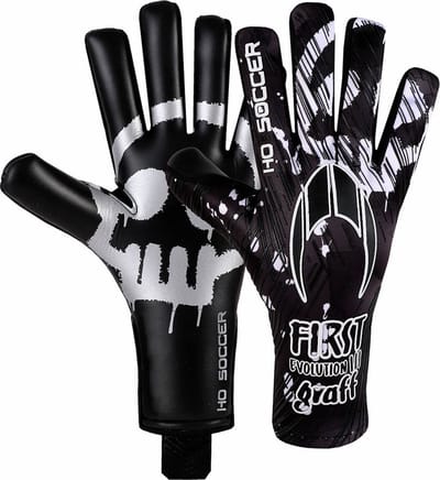 Ho Soccer First Evolution Iii Graffiti Creepy Keepershandschoenen Zwart 3 Kinderen