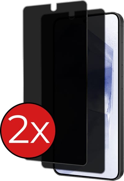 Screenprotector - 2 Stuks - Geschikt voor Samsung Galaxy A55 - Privacy Filter - Beschermglas - Gehard Glas - Tempered Glass - Screen Protector