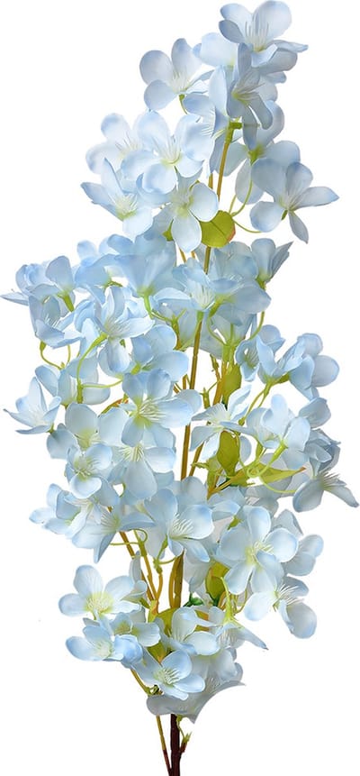 Clayre & Eef Kunstbloem 100 cm Blauw Kunststof