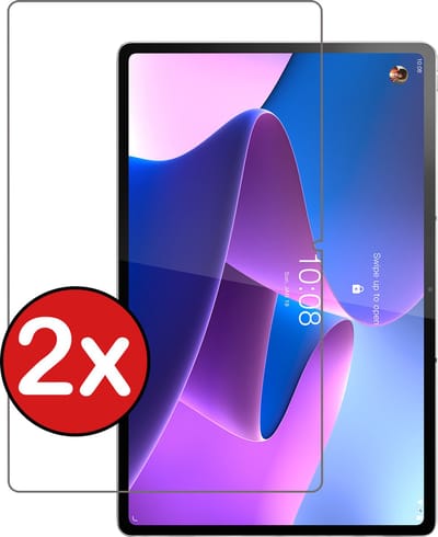 Screenprotector - 2 Stuks - Geschikt voor Lenovo Tab P12 Pro - Extra Sterk - Beschermglas - Gehard Glas - Tempered Glass - Screen Protector
