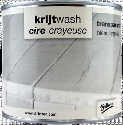 Stilleven Krijtwash Transparant Wit