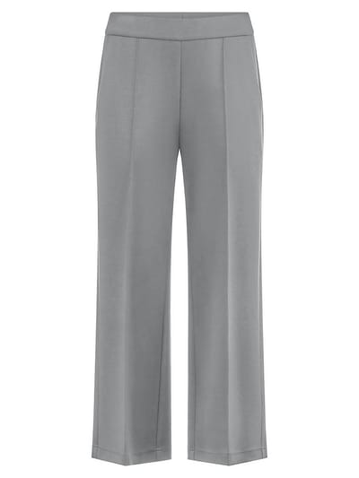 Wide Fit jersey 7/8-broek Van Peter Hahn grijs