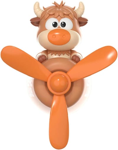 Auto Luchtverfrisser - Ventilatie Diffuser - Auto Interieur Verfrissen - Draaibare Vliegtuig Vorm - 7x5.2x5.8 cm - Wit