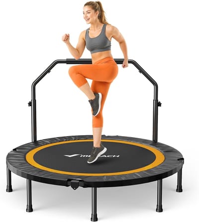Fitness Trampoline voor Volwassenen en Kinderen - Springtrainer voor Krachttraining en Cardio