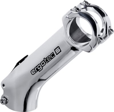 Ergotec High Charisma Ahead 28.6 Mm Fiets Stuurpen Zilver 90 mm / 45º