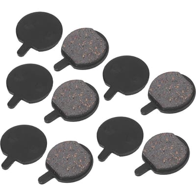 5 Paires L 02 Résine Noire Durable Silencieux Plaquette de Frein à Disque VTT Vélo Accessoire de Cyclisme gray