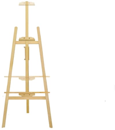 Kunstenaar Ezel Tavien - Houten A-Frame Ezel Stand - Verstelbare Tekening en Schilderij Houder - Draagbaar voor Canvas Display