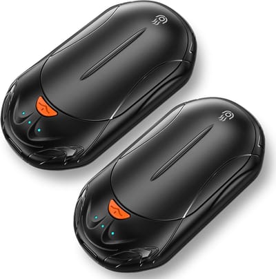 Herbruikbare Handwarmer 6000mAh - Draagbare Pocketwarmer met 3 Verwarmingsstanden - USB Oplaadbare Handwarmer voor Buitenactiviteiten en Kamperen