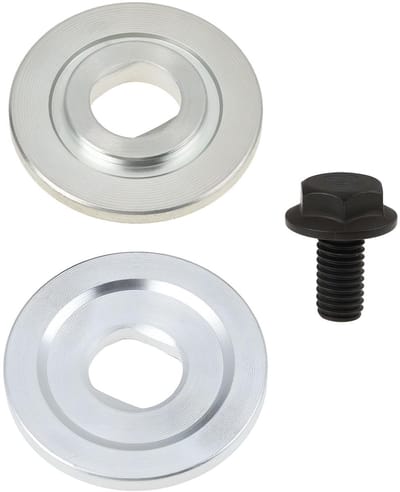 Dailygoods- Drukplaat 45 mm - Zaagblad - Bout M8x18mm - Koolstofstaal - Eenvoudige installatie - Compatibel met LS1040