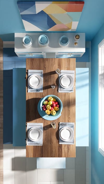 Uitschuifbare Eettafel 120 x 75 x 75 cm – Opvouwbare Keukentafel met Wielen en Opbergrek – Ruimtebesparende Multifunctionele Eetkamertafel voor 2-6 Personen – Compact & Verrijdbaar Design – Vermissen