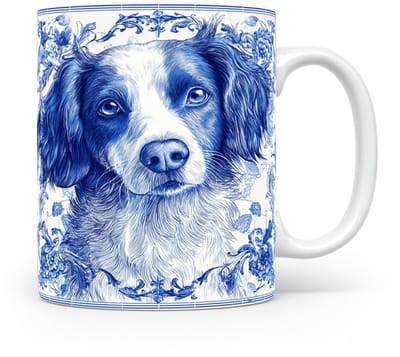 Mok Kooikerhondje Beker voor koffie of tas voor thee, cadeau voor dierenliefhebbers, moeder, vader, collega, vriend, vriendin, kantoor, opa, oma, hond, kerst, sinterklaas, verjaardag