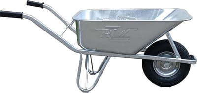 Kruiwagen - Werktuig - Bouwplaats Werk - Volledig Verzinkt - 148 x 60 x 63 cm - Metaal