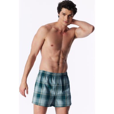 Boxershorts, set van 2, geweven stof, meerkleurig patroon - Boxershorts multipack 6