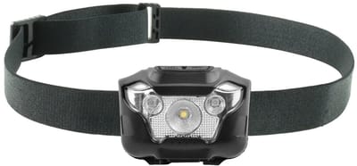 Technik LED Hoofdlamp Oplaadbaar + Batterijen - 300 Lumen - 3 Standen + Rood en Groen Licht - Inclusief USB C Kabel - 150m Zicht