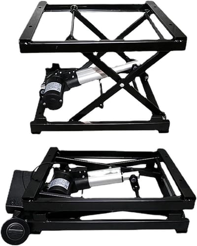 Elektrische Heftafel - Hefplatform - Materiaal Verplaatsen - Afstandsbediening - 50 kg - Zilver