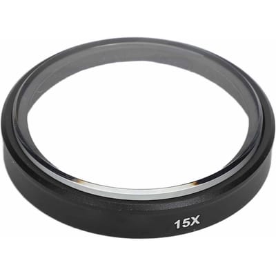 Close-up Macro Filter 15x Vergroting HD Coating Optisch Dun Frame Anti-olie Actiecamera Accessoire voor Action 3 4 gray