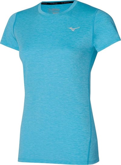 Mizuno Shirt Impulse Core T-Shirt Dames Blauw