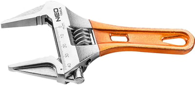 Grupa Topex NEO - Verstelbare Sleutel - 156 mm - Chroom-Vanadiumstaal - Antislip Handvat