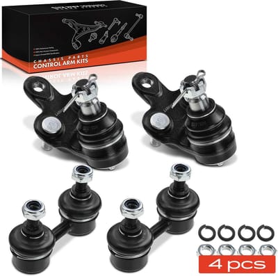 Frankberg 4-del. draagarmset vooras onder voor Toyota Carina E Celica