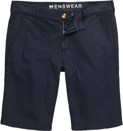 Men Plus - Heren - MEN+ Chino Bermuda - Navy blauw - Maat 70